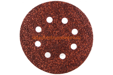 Круг шлифовальный на липучке для обработки дерева (125 мм; Р40; 8 отверстий) KLINGSPOR 270284