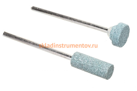 Набор шлифовальных абразивных насадок STAYER с оправкой карбид кремния 6 шт. 29921-H6