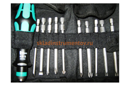 Набор бит Kraftform Kompakt (11 предметов) WERA WE-134492