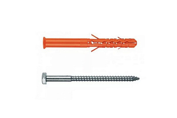 Дюбель Mungo MBR-SSf 10х100 фасадный HEX гор. оцинк. или ТДЦ 50 шт. 1121310