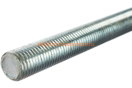 Шпилька резьбовая DIN 975 оцинкованная (М16х1000 мм; ТФ0) Зубр 4-303350-16-1000