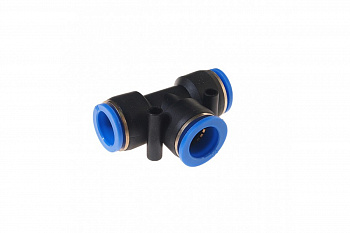 Фитинг T-образный 16 мм для пластиковых трубок ROCKFORCE RF-SPE16