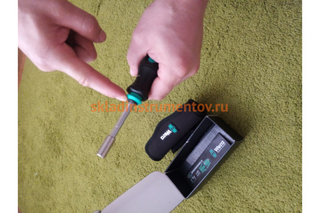 Набор бит с рукояткой-битодержателем Wera 6 предметов, WE-134491