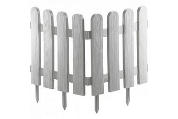 Декоративный забор "Классика", 29x224 см, белый PALISAD Россия 65008