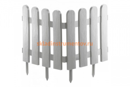 Декоративный забор "Классика", 29x224 см, белый PALISAD Россия 65008