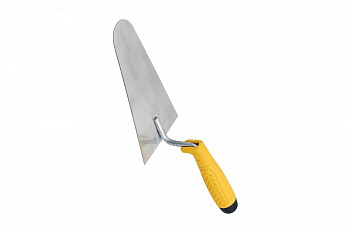 Полукруглая кельма нержавеющая сталь пластиковая рукоятка BIBER 200мм /50/ тов-191426