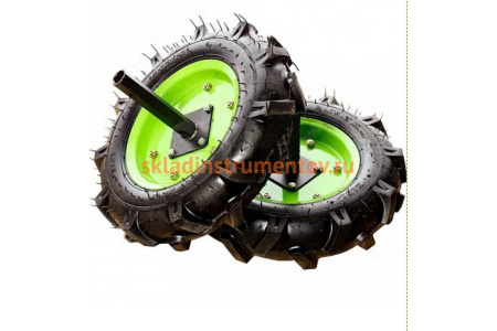 Колеса с крепежом для мотоблоков и культиваторов 4.00-10 (2 шт; 470 мм) REDVERG 6633049