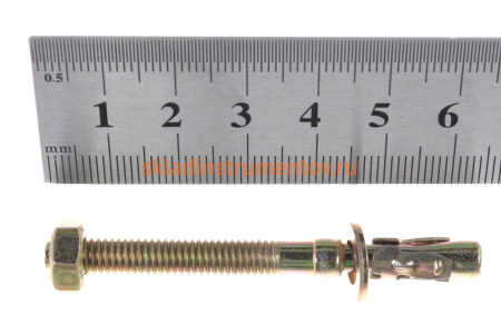 Клиновой анкер ЗУБР М6 х 65 мм 100 шт. 302032-06-065