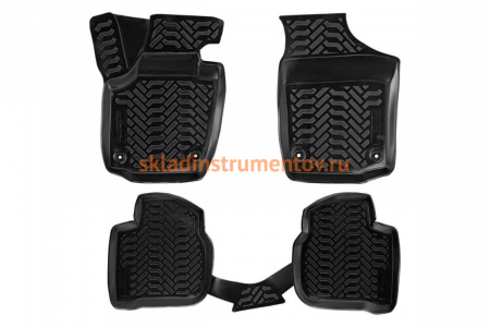 Ковры в салон Airline 3D для Skoda Rapid 13 4 шт. ACM-PS-61