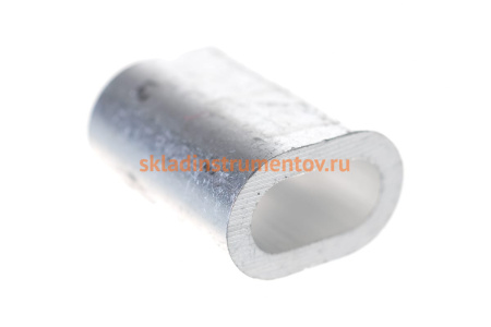 Зажим троса DIN 3093 алюминиевый 50 шт. (5 мм; ТФ5) Зубр 4-304475-05 Зажим троса DIN 3093 алюминиевый 50 шт. (5 мм; ТФ5) Зубр 4-304475-05