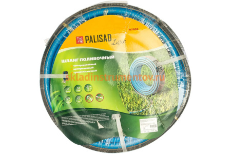Поливочный армированный шланг PALISAD LUXE 1/2", 50 м 67602