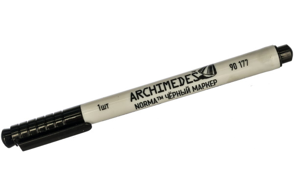 Маркер (черный) Archimedes Norma 90177