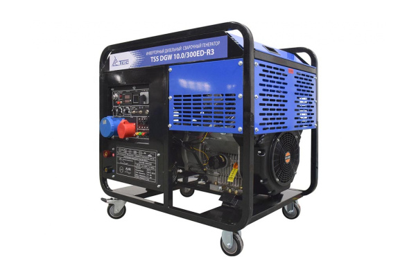 Инверторный дизельный сварочный генератор ТСС DGW 10.0/300ED-R3 026498