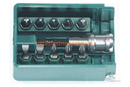 Набор бит 11 шт, в пластиковом кейсе FORCE 21111