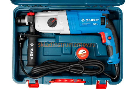 Перфоратор ЗУБР Профессионал, 1100 Вт ЗП-32-1100 К