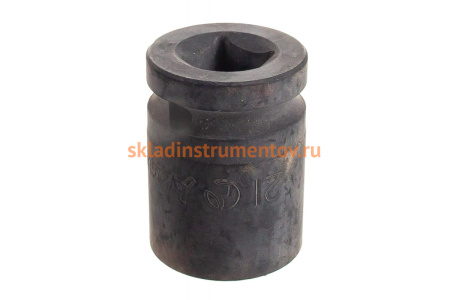 Головка торцевая ударная 6-ти гранная (21 мм; 1/2"; 40 мм) Hans 84400M21