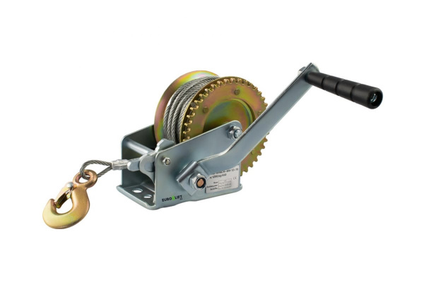 Барабанная лебедка (г/п 550кг канат 15м) EURO-LIFT WH12-15 0000472