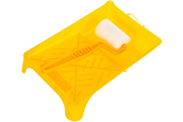 Валик STAYER ПОРОЛОН МИНИ в наборе с ванночкой, 50мм 0544-05