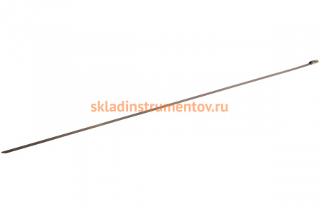 Нержавеющие кабельные стяжки Зубр КС-Н, 4.6 х 400 мм, 50 шт, 30971-46-400