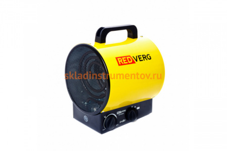 Электрический воздухонагреватель REDVERG RD-EHR2A 6651379