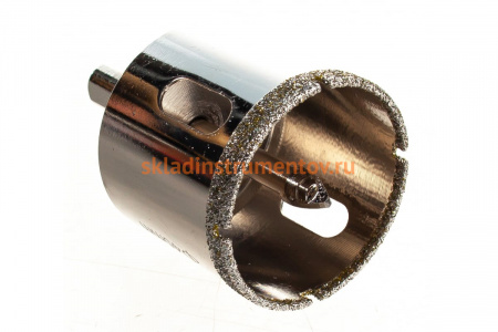 Коронка алмазная по керамике и кафелю с центрирующим сверлом (45 мм) TRIO-DIAMOND 400045