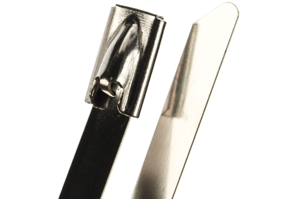 Хомуты СИБРТЕХ, 100 х 4,6 мм, нержавеющая сталь, 50 шт 45592