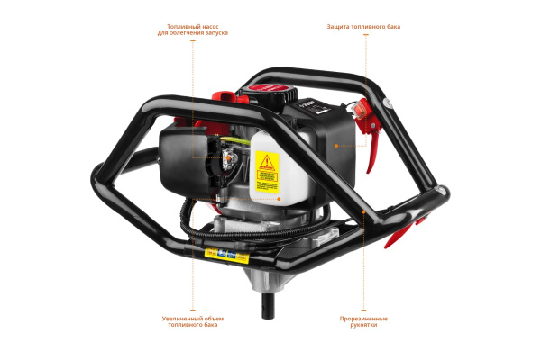 Мотобур со шнеком Зубр МБ2-250 Н