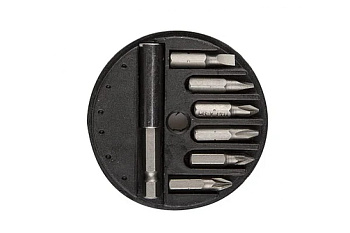 Набор бит "MASTER" с магнитным адаптером (7 предметов) Stayer 2607-H7_z01