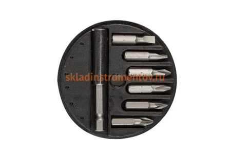 Набор бит "MASTER" с магнитным адаптером (7 предметов) Stayer 2607-H7_z01