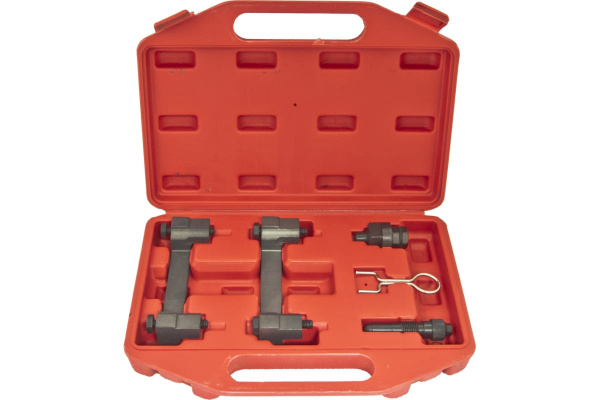 Набор фиксаторов для обслуживания двигателей группы VAG 5 предметов, в кейсе ЭВРИКА ER-86915