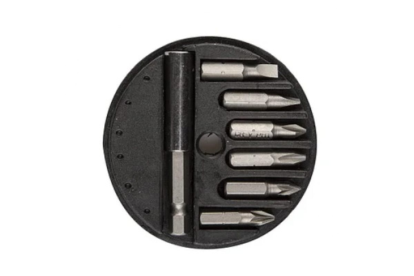 Набор бит "MASTER" с магнитным адаптером (7 предметов) Stayer 2607-H7_z01