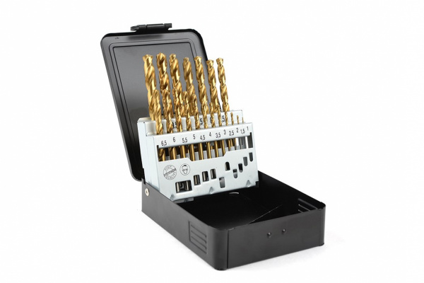 Набор сверл TIN 19 шт Kamasa Tools K 10880