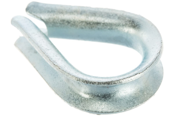 Коуш DIN 6899 оцинкованный 2 шт. (6 мм; ТФ6) Зубр 4-304496-06 Коуш DIN 6899 оцинкованный 2 шт. (6 мм; ТФ6) Зубр 4-304496-06