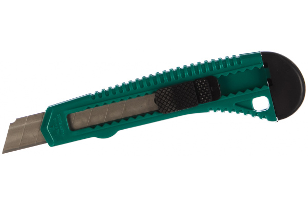 Нож Dexx с сегментированным лезвием 18 мм инструментальная сталь Ст60 пластиковый корпус 0909