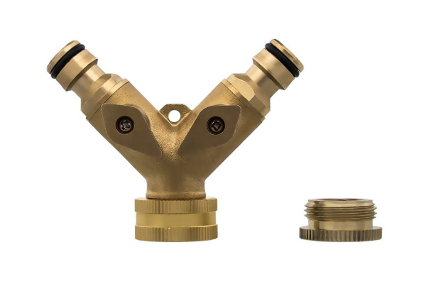 Разветвитель 2-х канальный (3/4") QUATTRO ELEMENTI 246-418