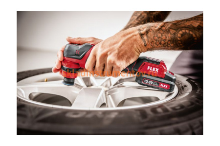 Умная аккумуляторная полировальная машина FLEX PXE 80 10.8-EC/2.5 Set 418102