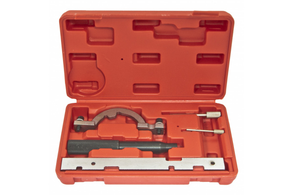 Набор фиксаторов для обслуживания двигателей Opel/Vauxhall, 5 предметов в кейсе ЭВРИКА ER-86909