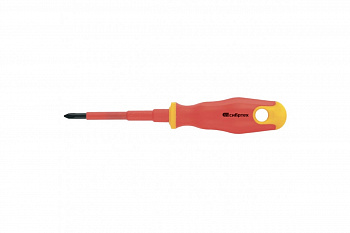 Диэлектрическая отвертка СИБРТЕХ PH1*80mm 12930