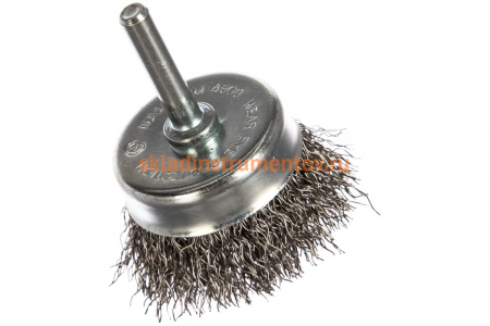 Кордщетка чашеобразная мягкая (50 мм) для дрели ПРАКТИКА 032-577