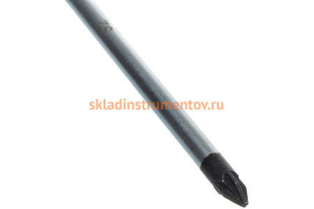 Слесарная отвертка Зубр Cr-Mo PZ1 x 100 мм Проф 25233-1