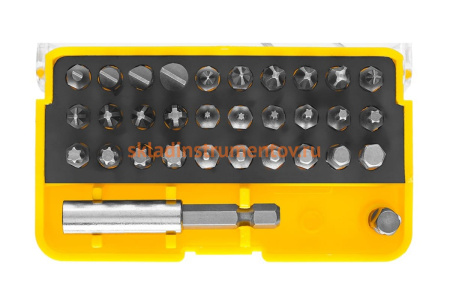 Набор PROFI биты Cr-Mo, в компактном боксе, 32 предмета STAYER 26135-H32