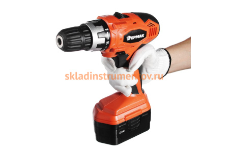 Аккумуляторная дрель-шуруповерт ЕРМАК ДША 14-2 646-213