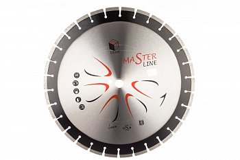 Круг отрезной по асфальту Master Line (450х3.4х10х25.4 мм) Diam 000529