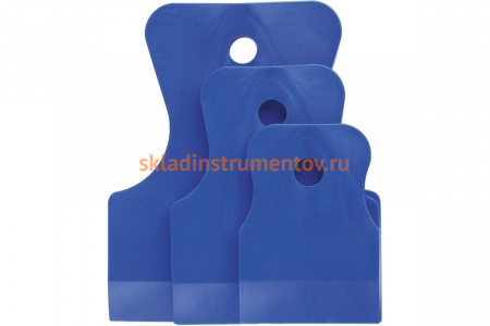 Набор шпателей ПВХ 40-60-80мм, 3шт СИБРТЕХ 85830