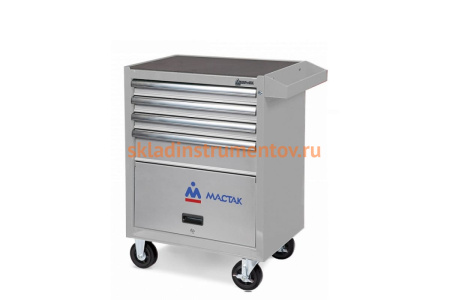 Набор инструментов МАСТАК "МАСТЕР" в серой тележке, 205 предметов 52-04205G