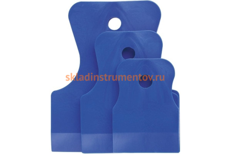 Набор шпателей ПВХ 40-60-80мм, 3шт СИБРТЕХ 85830