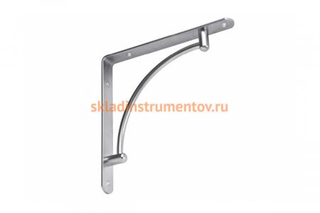 Угловой полкодержатель JET 206W сталь, мат.хром PW206S.222CM99