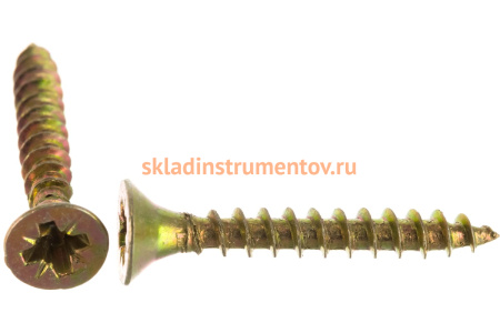 Универсальные саморезы СУ-Ж ЗУБР 25 х 3.5 мм, 65 шт, желтый цинк 300396-35-025