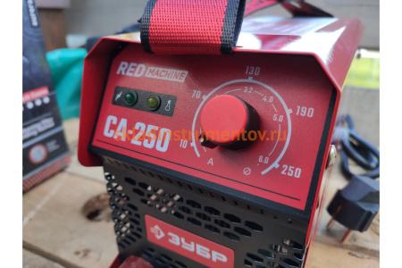 Инверторный сварочный аппарат Зубр 250 А, СА-250