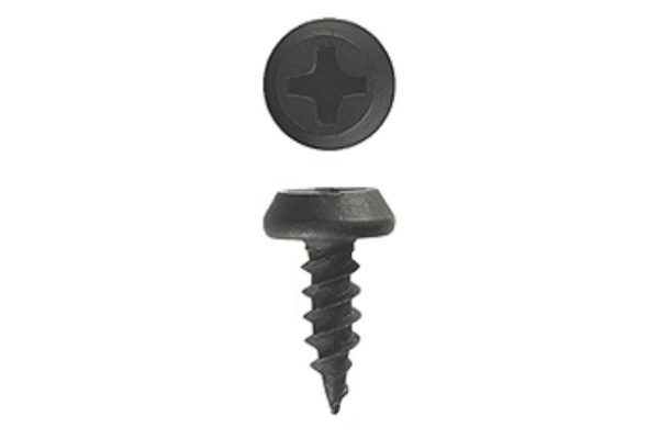 Саморезы оксидированные по листовому металлу 1200 шт. (3,5х11 мм; PH2; ТФ1) ЗУБР 4-300111-35-11